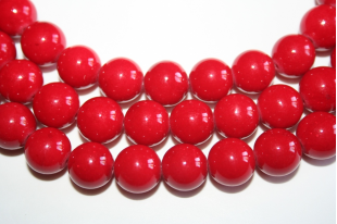 6 8 10 12 Mm Pietra Naturale Giada Di Corallo Rosso Perline - Foto 7