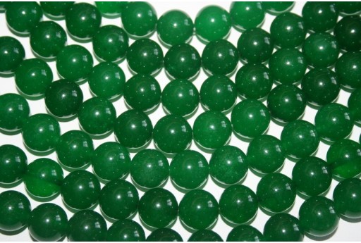 Pietre Giada Verde Sfera 14mm GI8A - 2pz