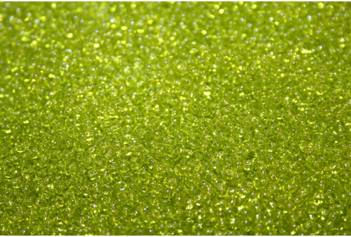 Perline Toho Round Rocailles 11/0, 10gr. Transparent Lime Col.4