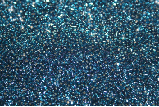 Perline Delica Miyuki Dyed Silver-Lined Blue Zircon 11/0 - 8gr