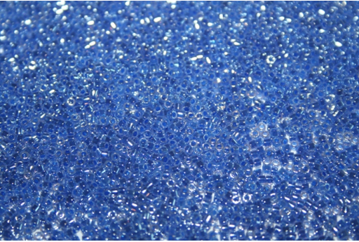 Perline Delica Miyuki Crystal Lined Blue Luster 11/0 - 8gr