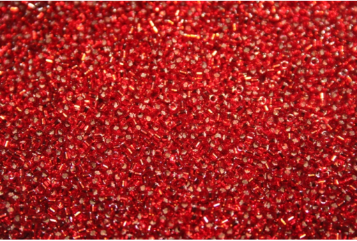 Perline Delica Miyuki Dyed Silver-Lined Ruby Red 11/0 - 8gr