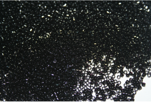 Perline Delica Miyuki Opaque Black 11/0 - 8gr