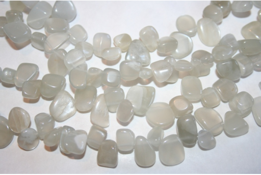 Filo 50 Pietre Moonstone Drop Chips 8x18mm PL05