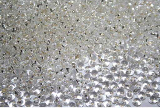 Perline Toho Magatama 3mm, 10gr., Silver-Lined Crystal CM321