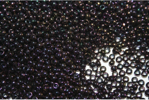 Perline Toho Round Rocailles 8/0, 10gr., Metallic Iris Purple CR885