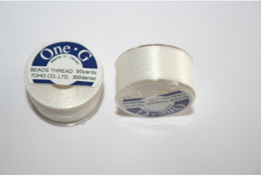 Filo Toho One-G 0,20mm 46mt. Bianco MIN89D