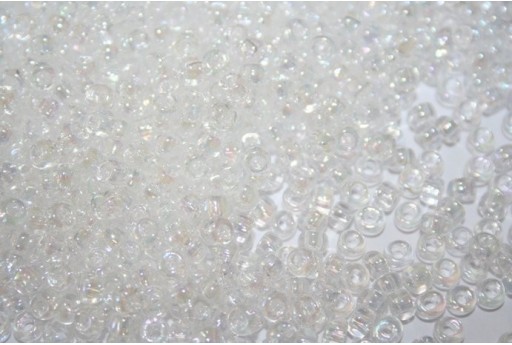 Perline Toho Round Rocailles 6/0, 10gr., Trans-Rainbow Crystal Col.161