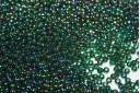 Perline Toho Round Rocailles 8/0, 10gr., Trans-Rainbow Green Emerald Col.179