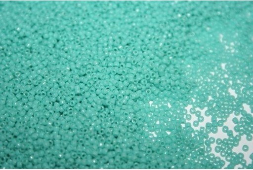 Perline Toho Round Rocailles 15/0, 10gr. Opaque Turquoise