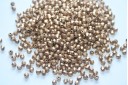 Perline Mezzi Cristalli Matte Metallic Flax 3mm - 60pz