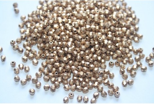 60 Perline Mezzi Cristalli 3mm Crystal Col.00030