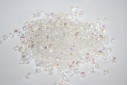 60 Perline Mezzi Cristalli 4mm Crystal Col.00030