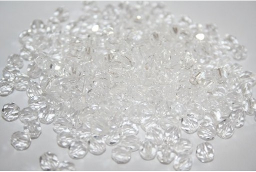 Perline Mezzi Cristalli Crystal 6mm - 30pz