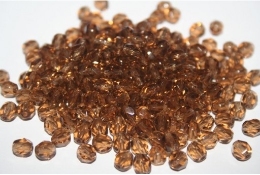 30 Mezzi Cristalli 6mm Crystal Col. 00030