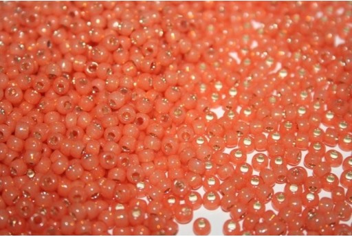 10gr. Perline Toho 6/0 Frosted Gld-Lined Black Diamon Col.999F