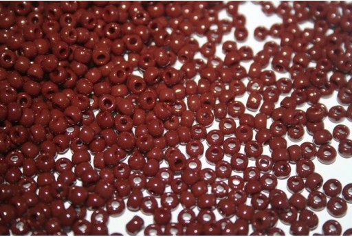 Perline Toho Round Rocailles 6/0, 10gr., Opaque Oxblood Col.46