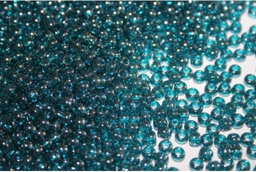 Perline Toho Round Rocailles 6/0, 10gr., Trans-Lustered Teal Col.108BD