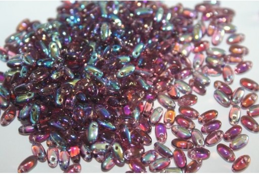 Perline Rizo 2,5x6mm, 10gr., Amethyst AB Col.X20060