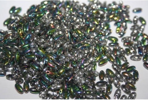 Perline Rizo 2,5x6mm, 10gr., Vitrail Col.V00030