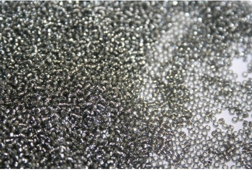 Perline Toho Round Rocailles 15/0, 10gr. Silver-Lined Gray