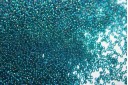 Perline Toho Round Rocailles 15/0, 10gr. Transparent-Rainbow Teal Col.167BD