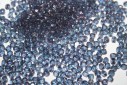 Perline Mezzi Cristalli Luster-Transparent Amethyst 3mm - 60pz