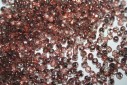 60 Perline Mezzi Cristalli 3mm Crystal Col.00030