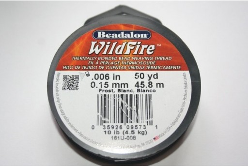 Rocchetto Filo WildFire Bianco 45mt.