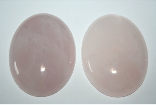 Cabochon Quarzo Rosa Ovale 30x40mm CAP11