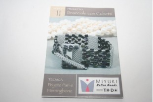 Scheda Progetto Miyuki Bracciale con Cubetti 11