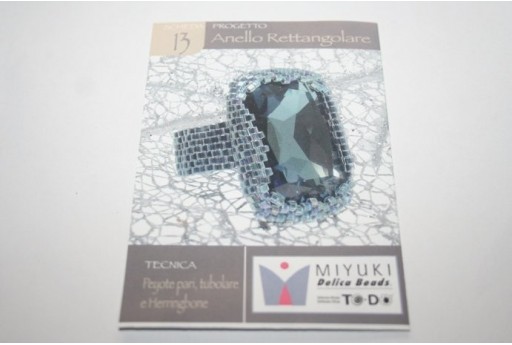 Scheda Progetto Miyuki Anello Rettangolare 13