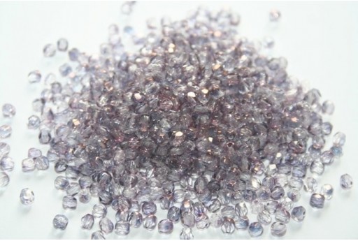 Perline Mezzi Cristalli Luster Bronze 1/2 Crystal 3mm - 60pz