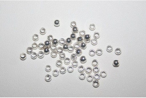 Vendita Schiaccini 2mm Colore Platino - 3gr 