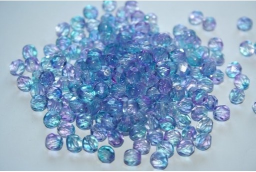 30 Mezzi Cristalli 6mm Crystal Col. 00030