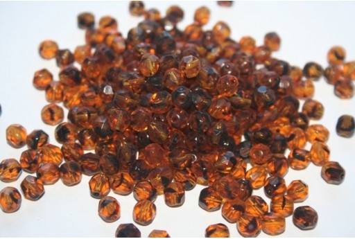 30 Mezzi Cristalli 6mm Crystal Col. 00030