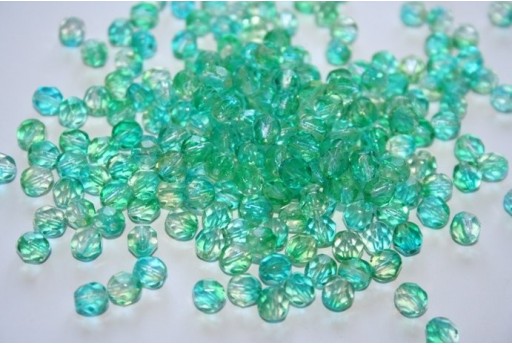 30 Mezzi Cristalli 6mm Crystal Col. 00030