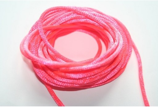 Filo Coda di Topo Rosa Corallo 2mm - 5mt