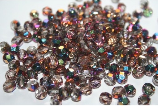 Perline Mezzi Cristalli 6mm, 30pz, Vitex-Crystal Col.VX00030