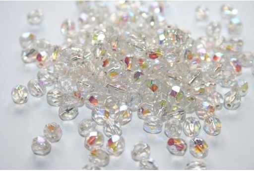 30 Mezzi Cristalli 6mm Crystal Col. 00030