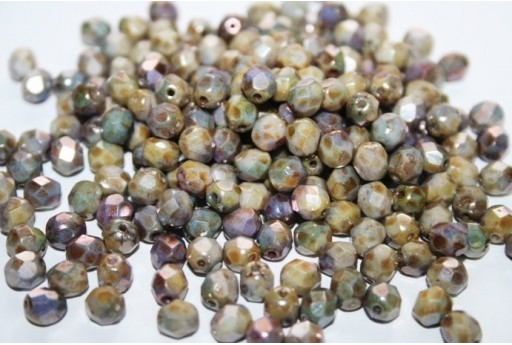 30 Mezzi Cristalli 6mm Crystal Col. 00030