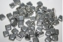 Perline Tile 6mm, 50Pz., Silver Col.S00030