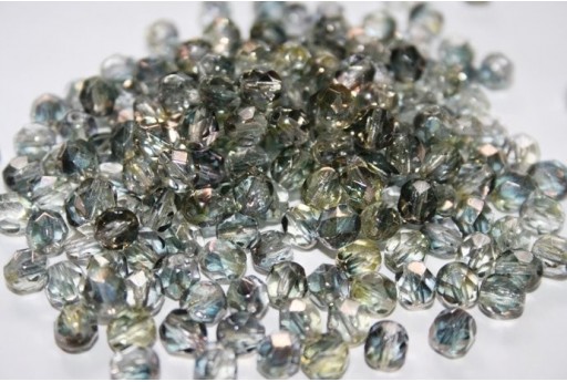 30 Mezzi Cristalli 6mm Crystal Col. 00030