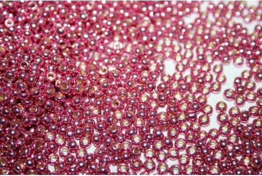 Perline Toho Round Rocailles 8/0, 10gr., Galvanized Pink Lilac Col.PF553