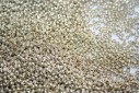 10gr Perline Rocailles Toho 11/0 Inside Color Gold Luster Crystal/Opaque Gray Col.266