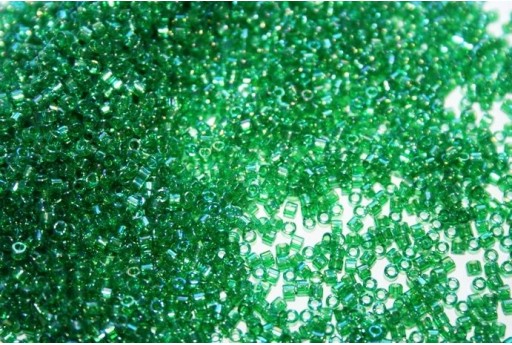 Perline Delica Miyuki Transparent Green 10/0 - 8gr