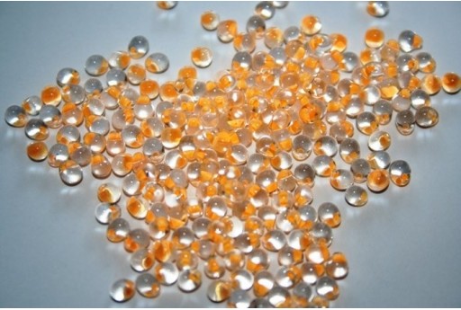 Perline Miyuki Drops Apricot Lined Crystal 3,4mm - 10gr