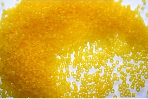Perline Delica Miyuki Matte Transparent Yellow 11/0 - 8gr