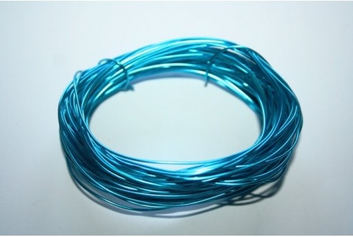 6 Metri Filo Alluminio Azzurro 1,5mm MIN2