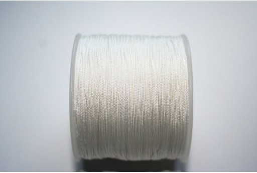 Filo Nylon Intrecciato Bianco 1mm - 35mt